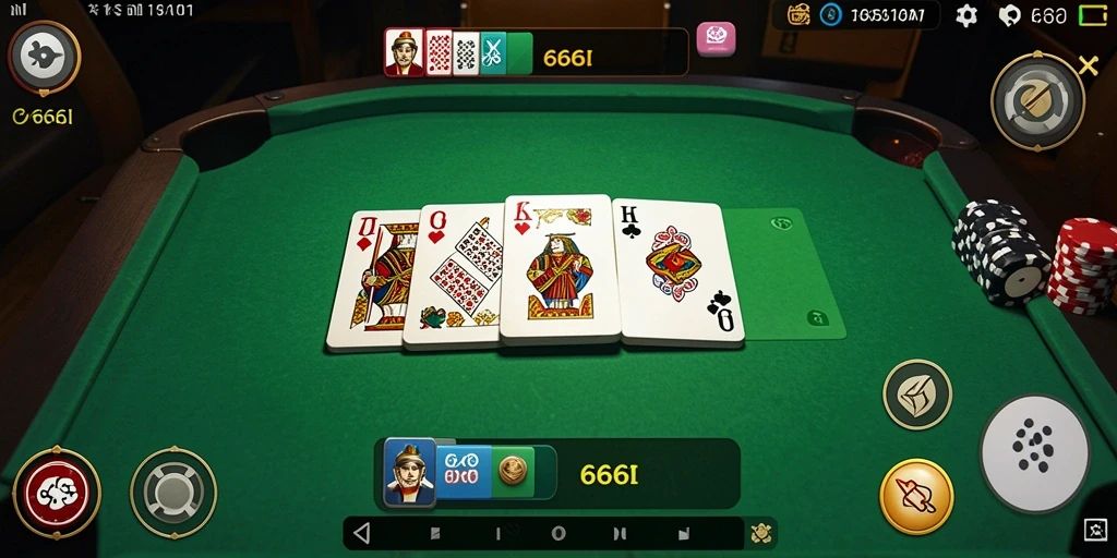 Screenshot gameplay Domino yang seru dan menarik di 666I.