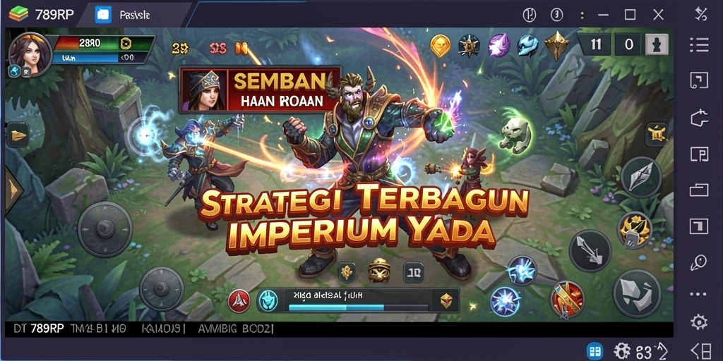 Tampilan gameplay strategis yang menegangkan dalam 789RP.