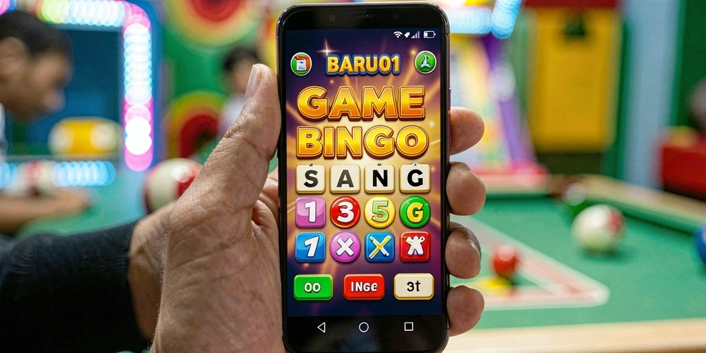 Screenshot gameplay BARU01 yang menunjukkan keseruan permainan Bingo.