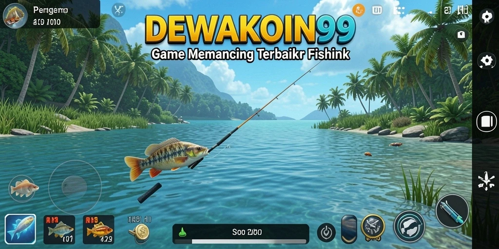 Tangkapan ikan besar dalam gameplay DEWAKOIN99 yang mengasyikkan.