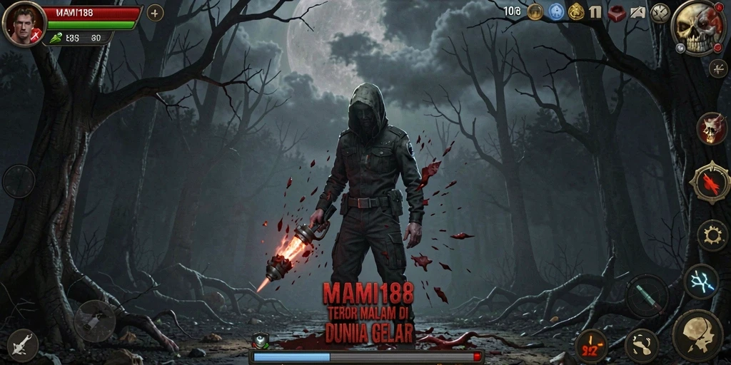 Gameplay MAMI188 menunjukkan aksi seru di dunia yang mengerikan.