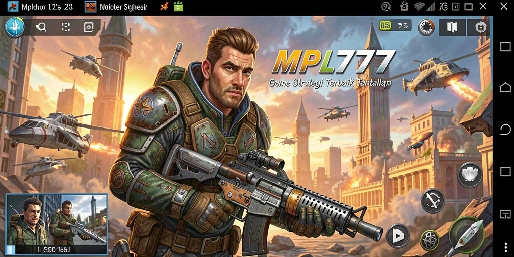 Tangkapan layar gameplay <strong>MPL777</strong> menunjukkan pertempuran strategi yang mendebarkan.