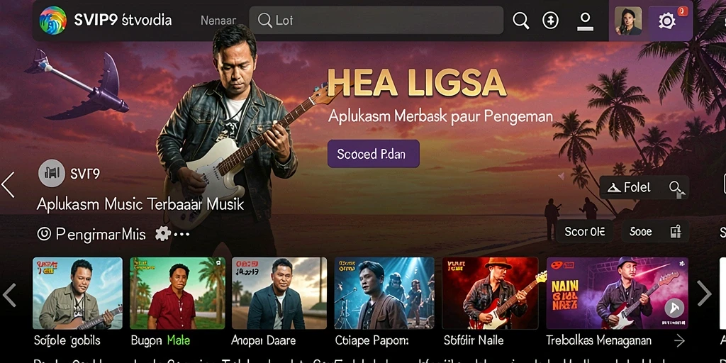 Tampilan gameplay SVIP9 yang mengasyikkan dengan interaksi musik.