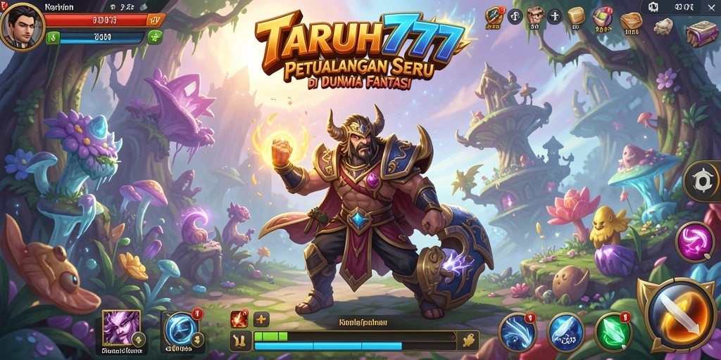 Menampilkan gameplay seru di dunia petualangan TARUH777.