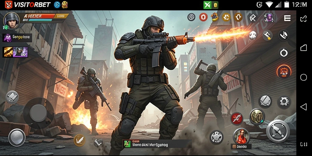 Screenshot menampilkan aksi seru dalam VISITORBET dengan gameplay yang mendebarkan.