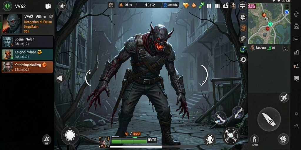 Menampilkan suasana mencekam dan gameplay menyeramkan dari VV62.