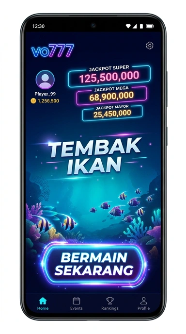 Tampilan utama pusat unduh vo777 yang informatif.